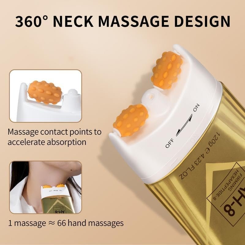 YCZ Neck Firming Cream – Straffende und liftende Halscreme für pergamentartige Haut, Hautpflege mit intensiver Feuchtigkeitsversorgung, tierversuchsfreie Pflege für Hals und Körper mit straffender Wirkung. - Image 5